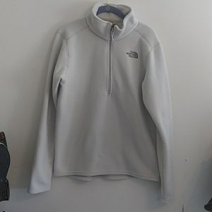 Men's North Face Fleece Half-zip Pull-over-M